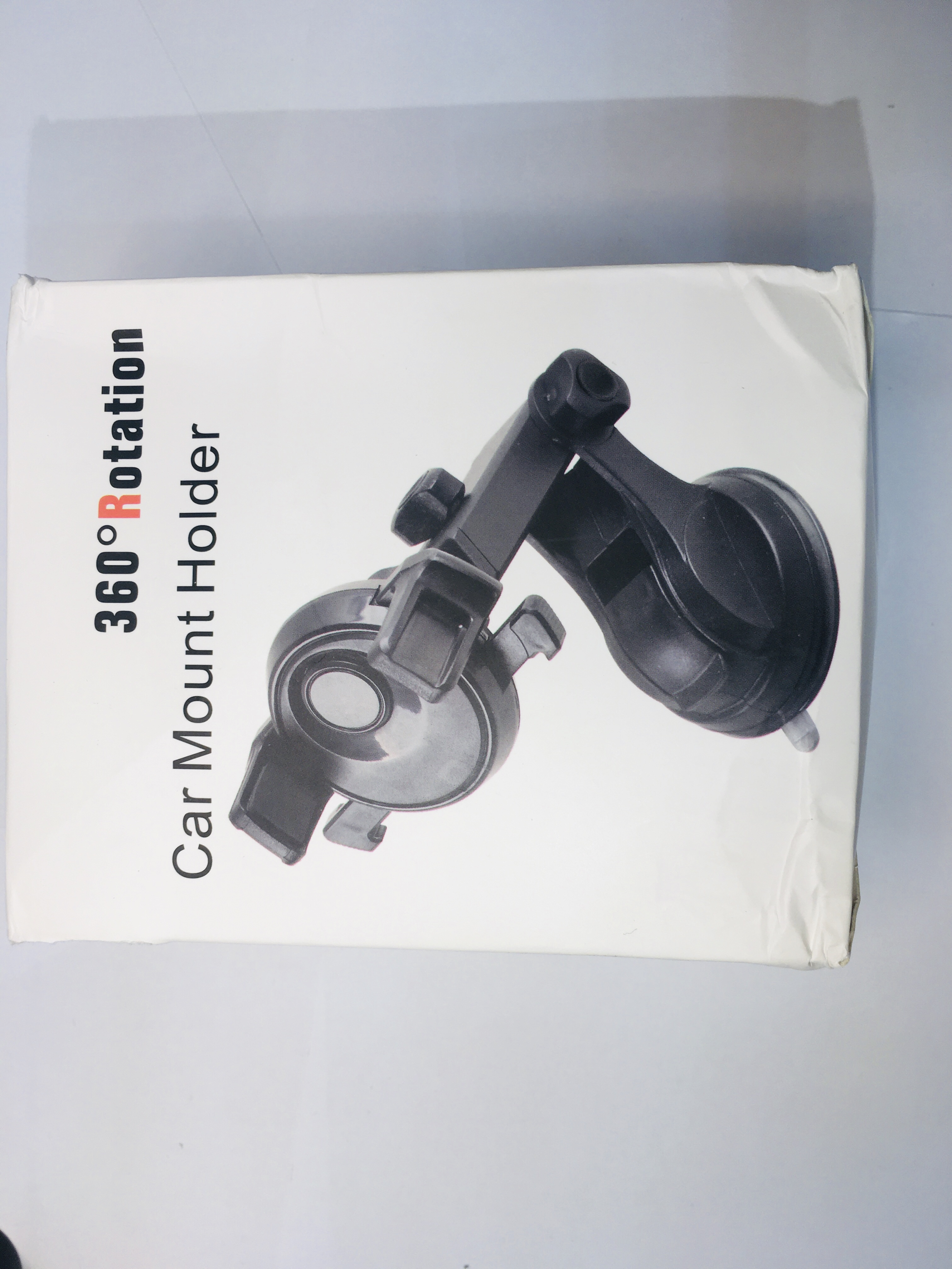 伸缩杆手机支架 车载吸盘式支架汽车仪表台手机支架产品图