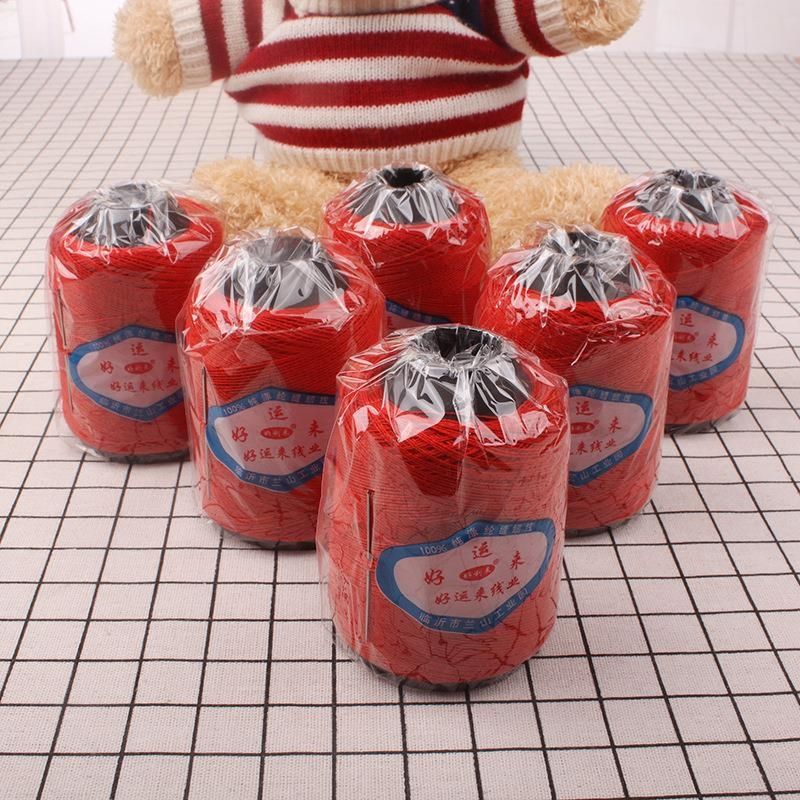 03224大宝塔线红色带针200装