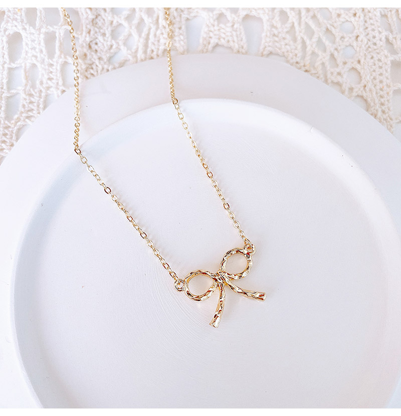A new trendy bow necklace for women, a cold and elegant style on Instagram, and a popular collarbone chain undefined