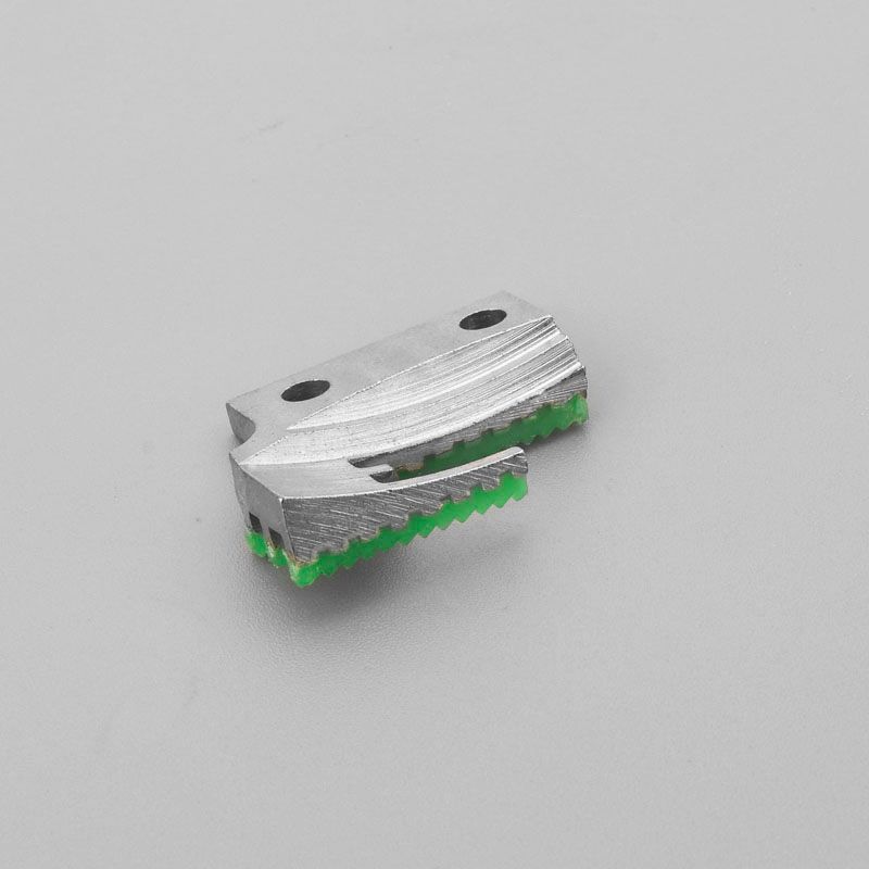 Type B dental rubber teeth, green and high-quality Oxford teeth, industrial sewing machine accessories, universal three-row serrated rubber teeth for computer flat sewing machines Item Picture