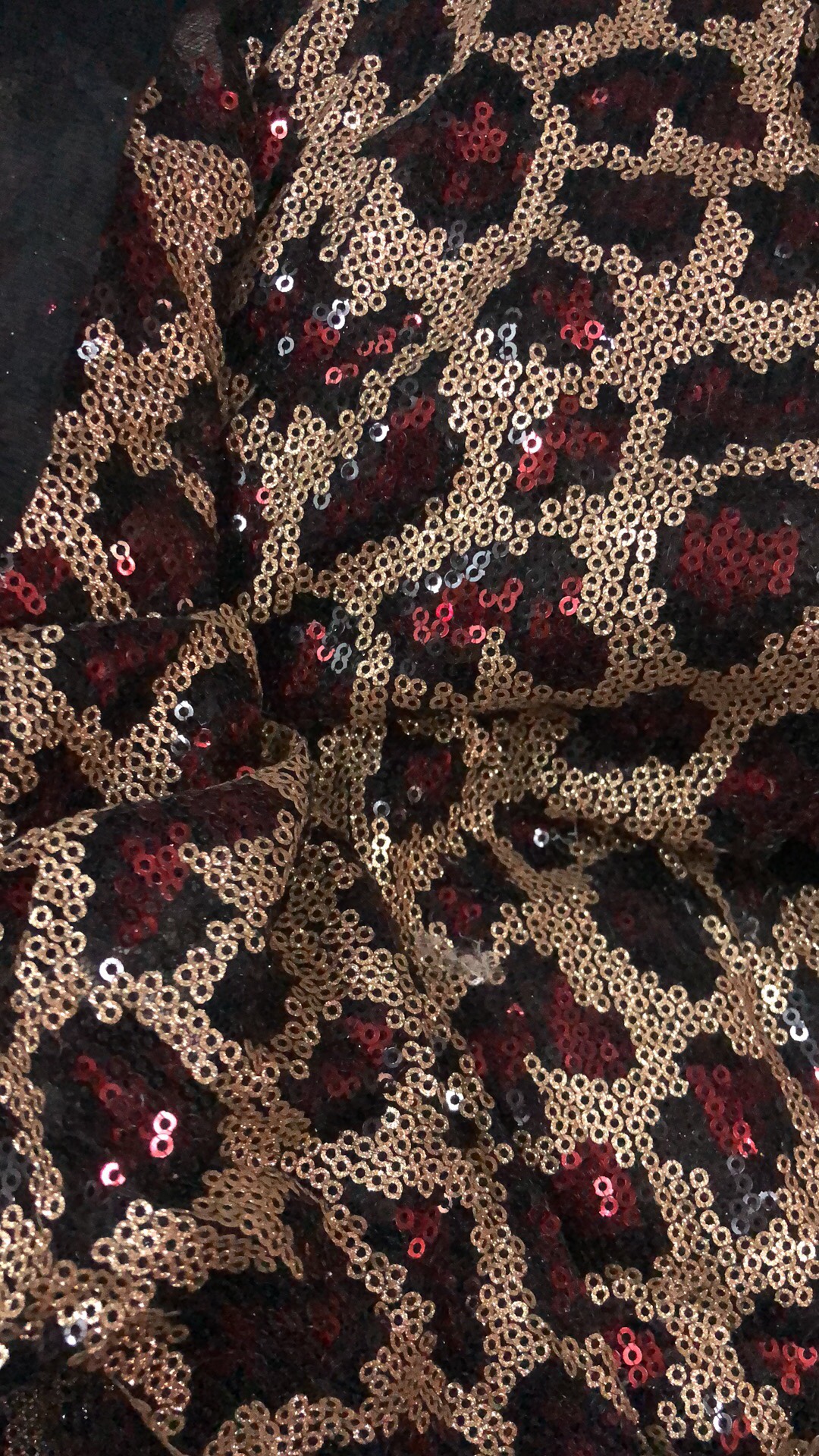 Sequined Leopard Print Item Picture