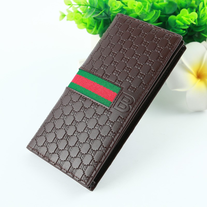 厂家直供 荔枝纹加围款 丝印休闲男士磁扣长款钱包 长款钱夹详情图13