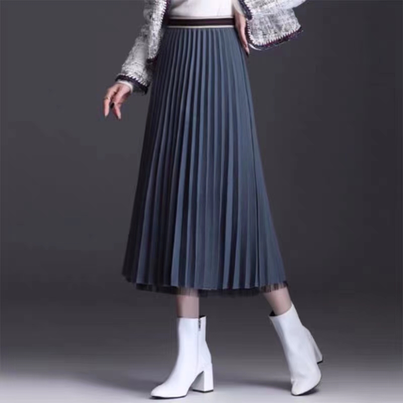 Close-up of reversible sand skirt showing two distinct patterns
