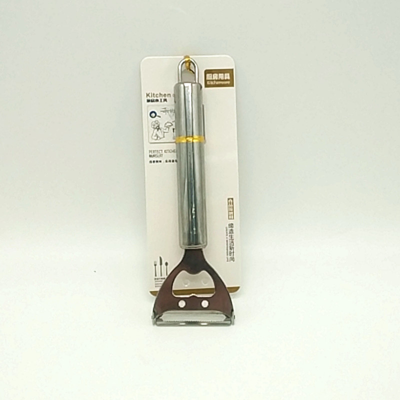 410 Material Paring knife Potato and fruit peeler Paring plane full figure