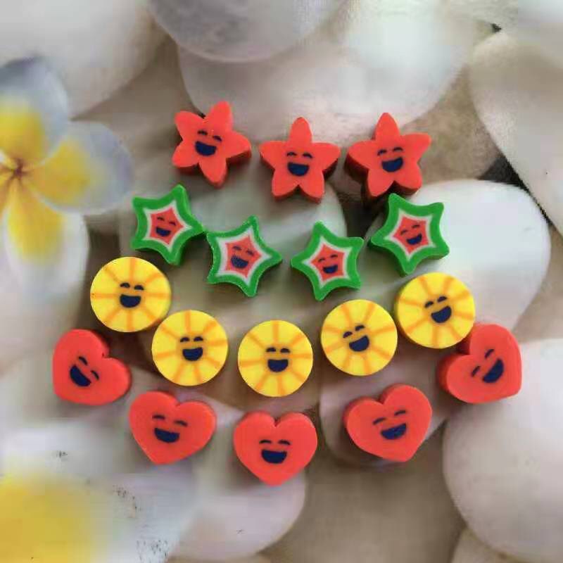 卡通橡皮擦学习文具厂家直销