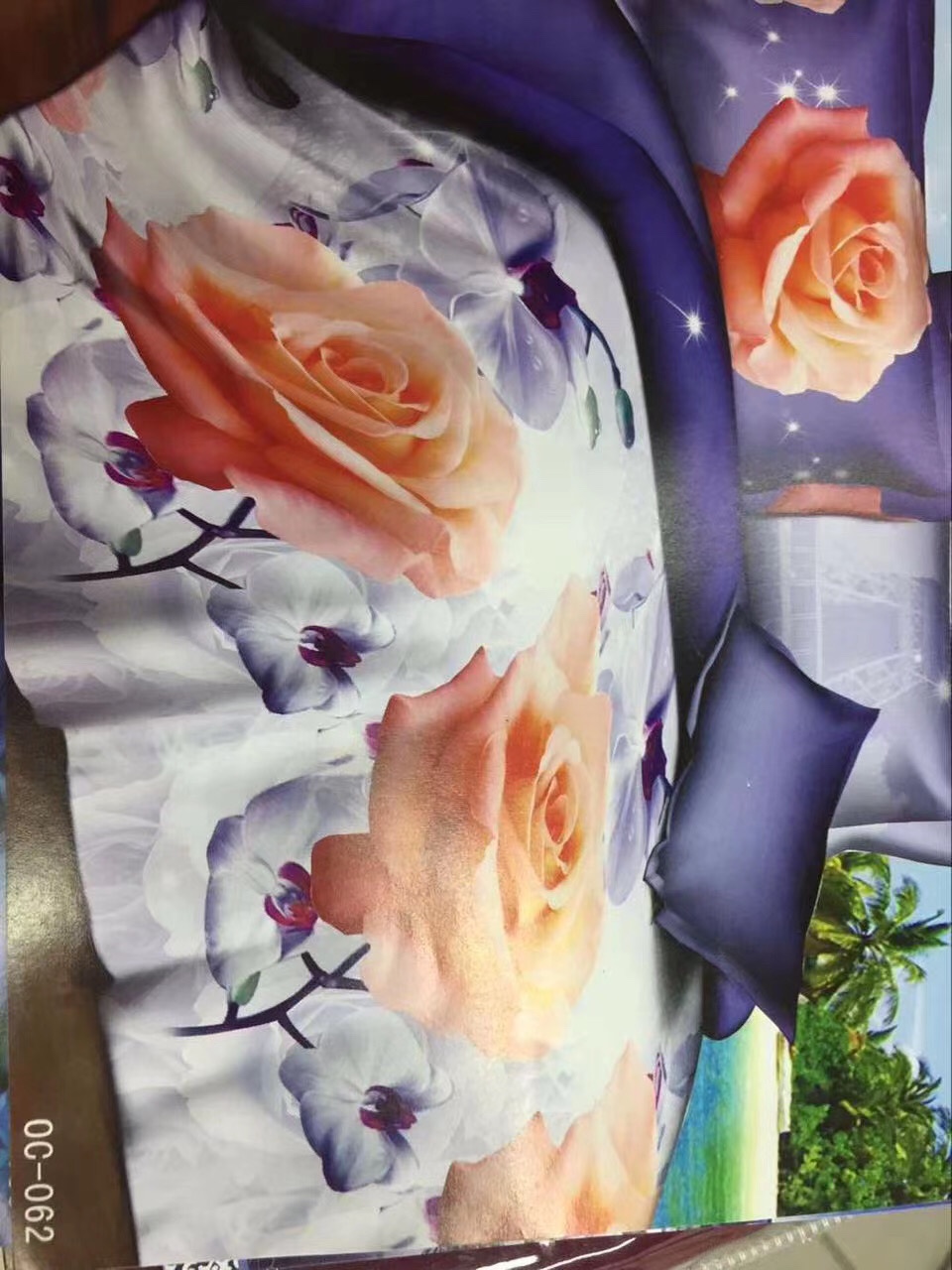 分散三件套被套140*200一个，枕套80*70一个，靠垫50*40一个详情图3