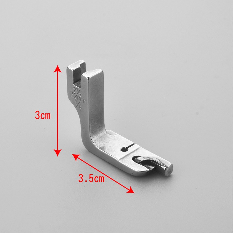 Flat car, rolled edge presser foot, folded edge presser foot, flat car, computer car, industrial sewing machine parts, thick material, high quality, all-steel stop mouth presser foot detail image 2