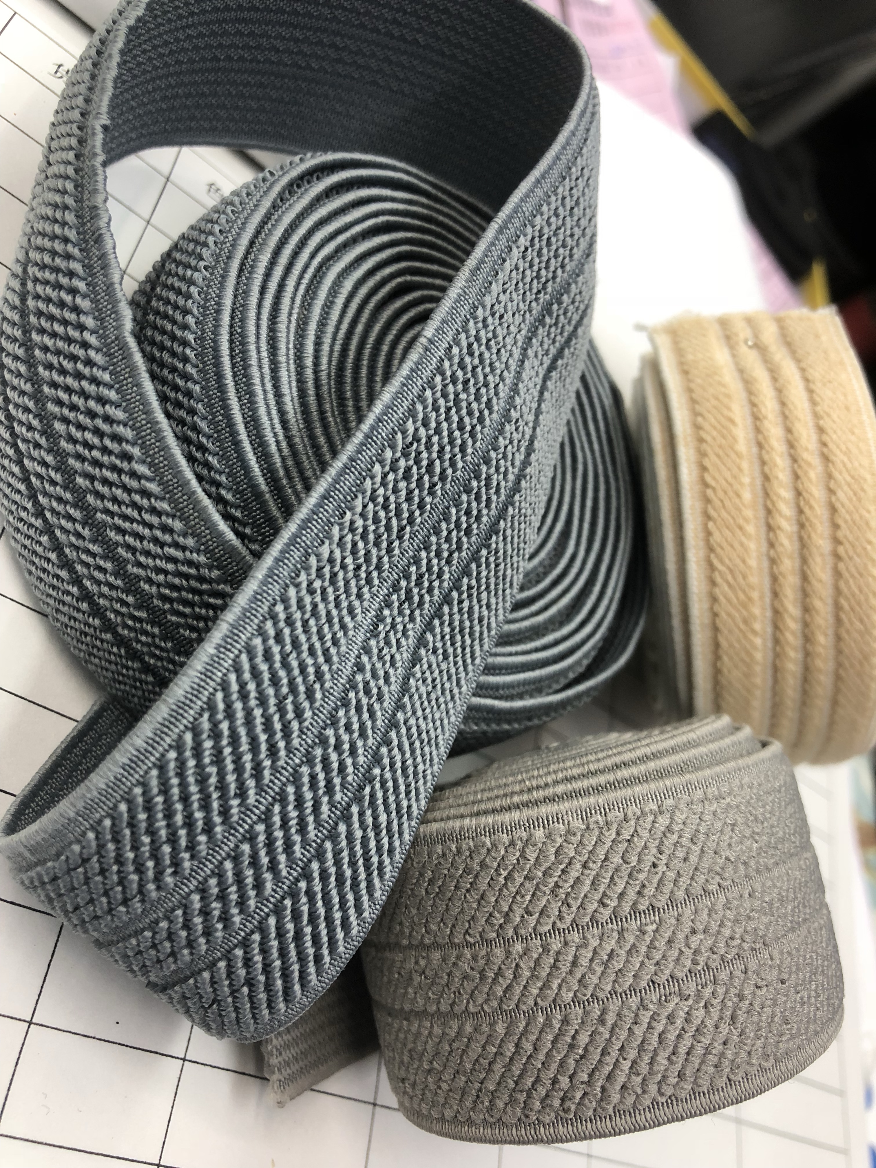 3.3Cm Single Twill Polyester Network Elastic details Picture