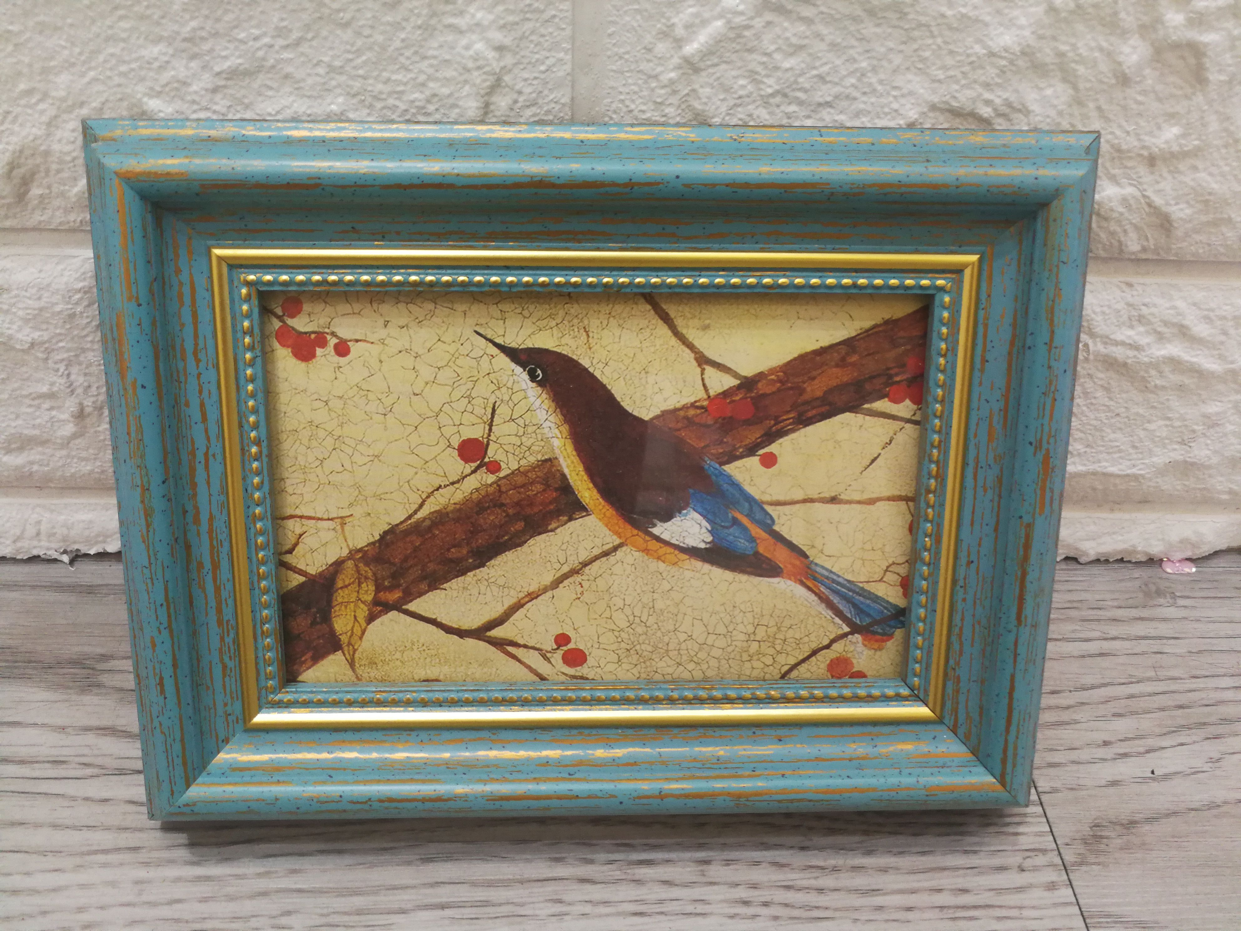 8162-5孔雀兰6寸相框图