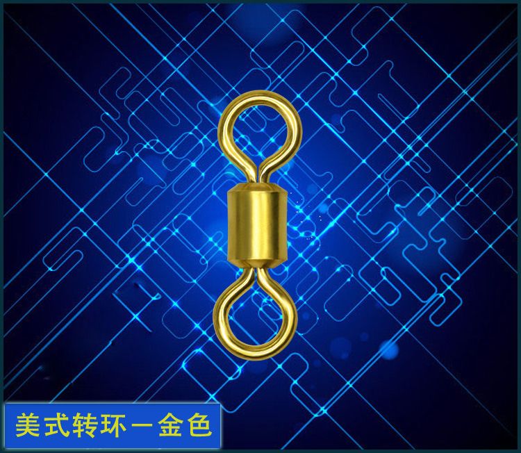 High-speed and fast figure-eight ring, figure-eight ring fishing gear connector, fishing gear accessories, fishing mother and child bulk Specification image