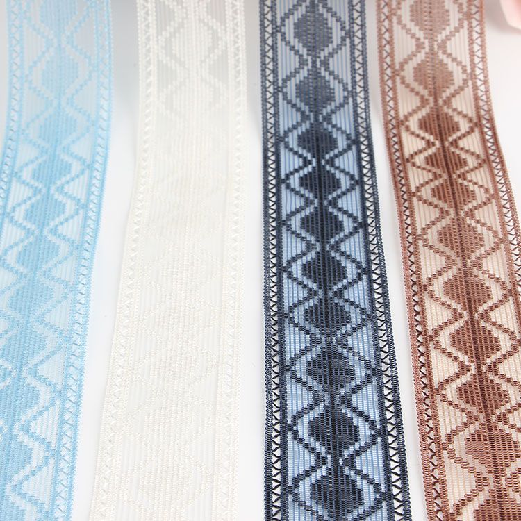 MA-12-13 经编花边织带 韩版 头饰 礼品包装细节图