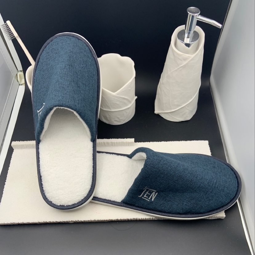 酒店一次性拖鞋五星级酒店环保底拖鞋 珊瑚绒拖鞋环保拖鞋可水洗2-3次详情1