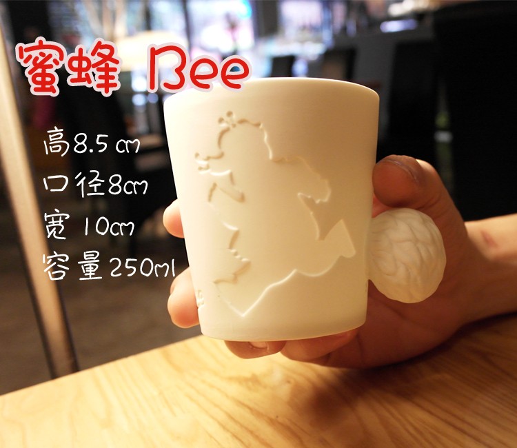 创意动物尾巴马克杯泡咖啡杯搞怪陶瓷杯子男女朋友个性生日礼物详情图11
