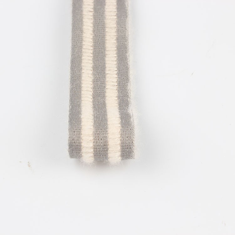 L009 毛边条纹带 韩版织带 帽子 头饰 礼盒包装详情图5