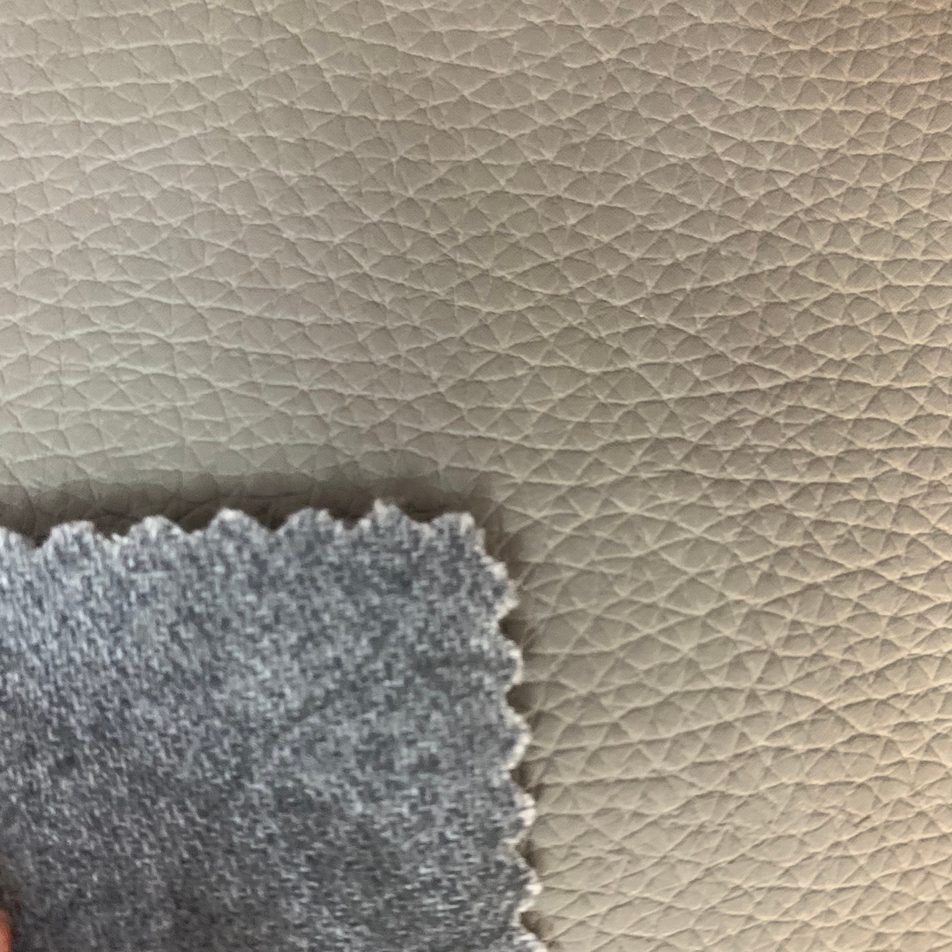 Classic embossed lychee pattern sofa leather, eco-friendly pu material furniture, car leather detail image 5