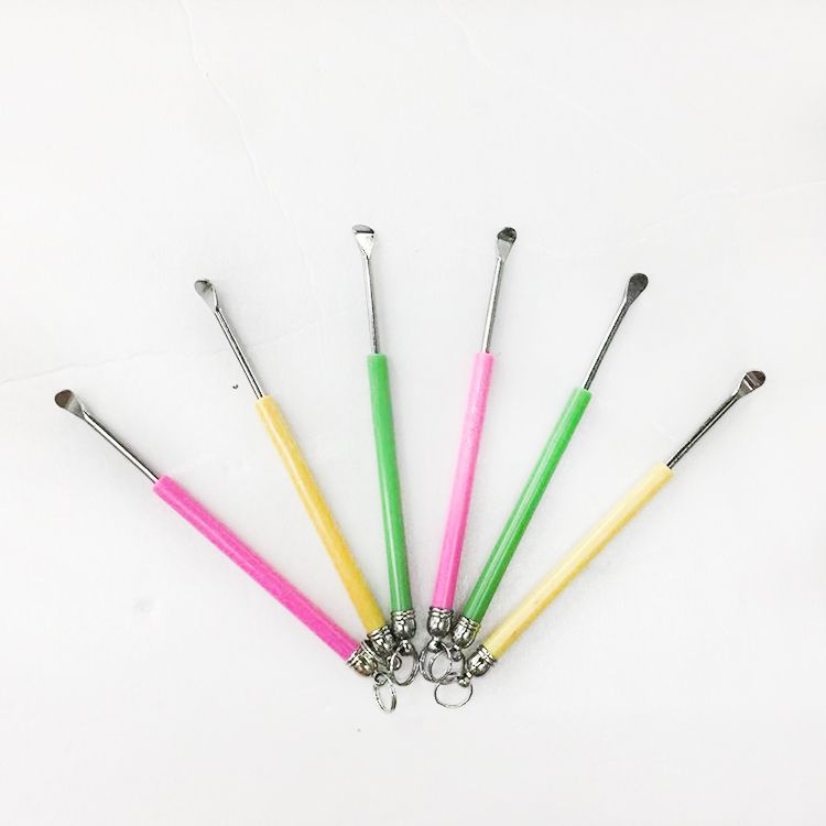 0718盒装 精美色耳勺  耳扒 耳挖 一盒100个 2元店货源