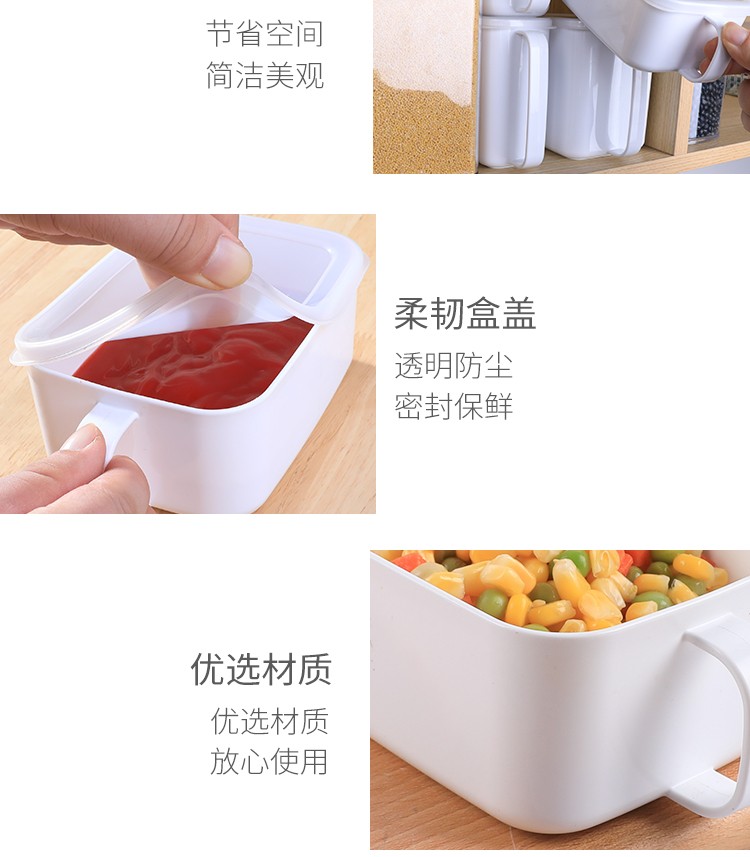 NAKAYA日本手柄保鲜盒 400ML详情图12