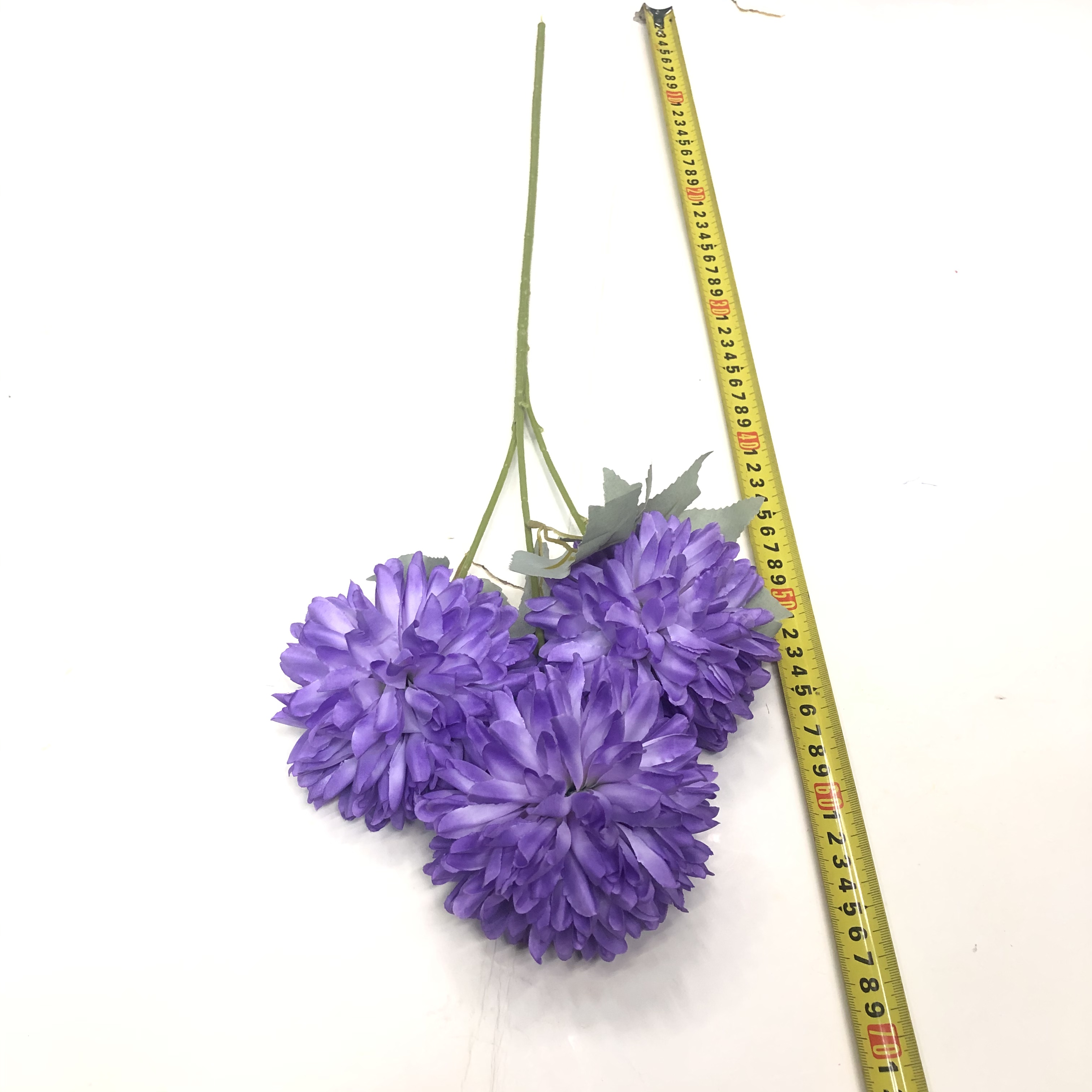 Artificial flowers: artificial three-pronged chrysanthemum, rose, peony, tea bud, tea plum, crape myrtle, lily, butterfly, orchid detail image 6