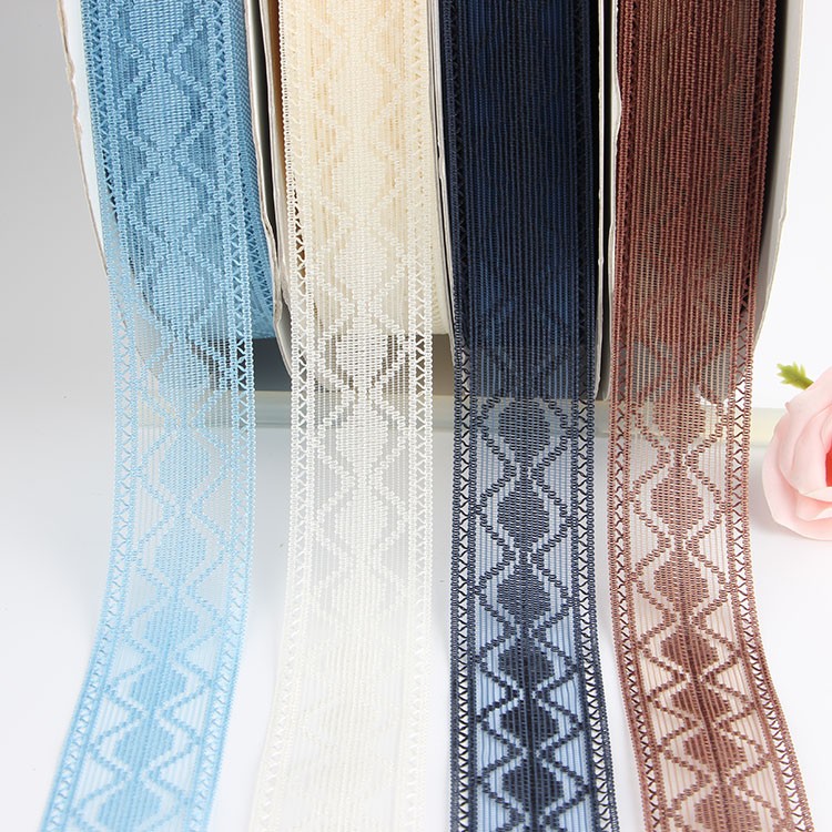 MA-12-13 经编花边织带 韩版 头饰 礼品包装详情图1