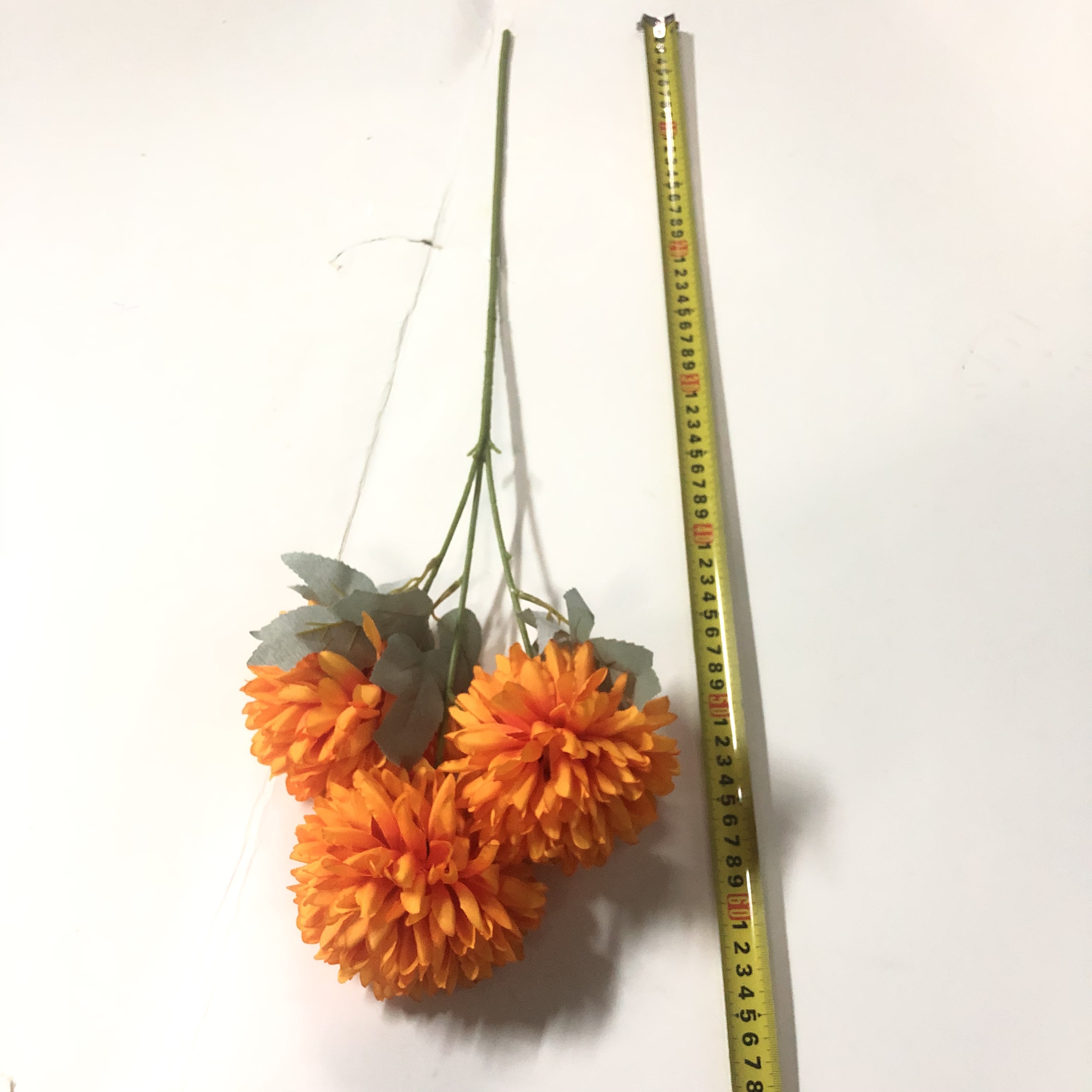 Artificial flowers: artificial three-pronged chrysanthemum, rose, peony, tea bud, tea plum, crape myrtle, lily, butterfly, orchid detail image 2