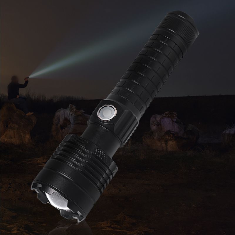 P50 ultra long endurance strong light torch long-range rechargeable flashlight small portable