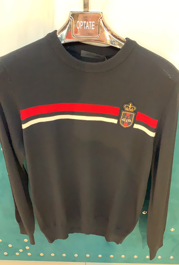 Round-neck sweater 10074