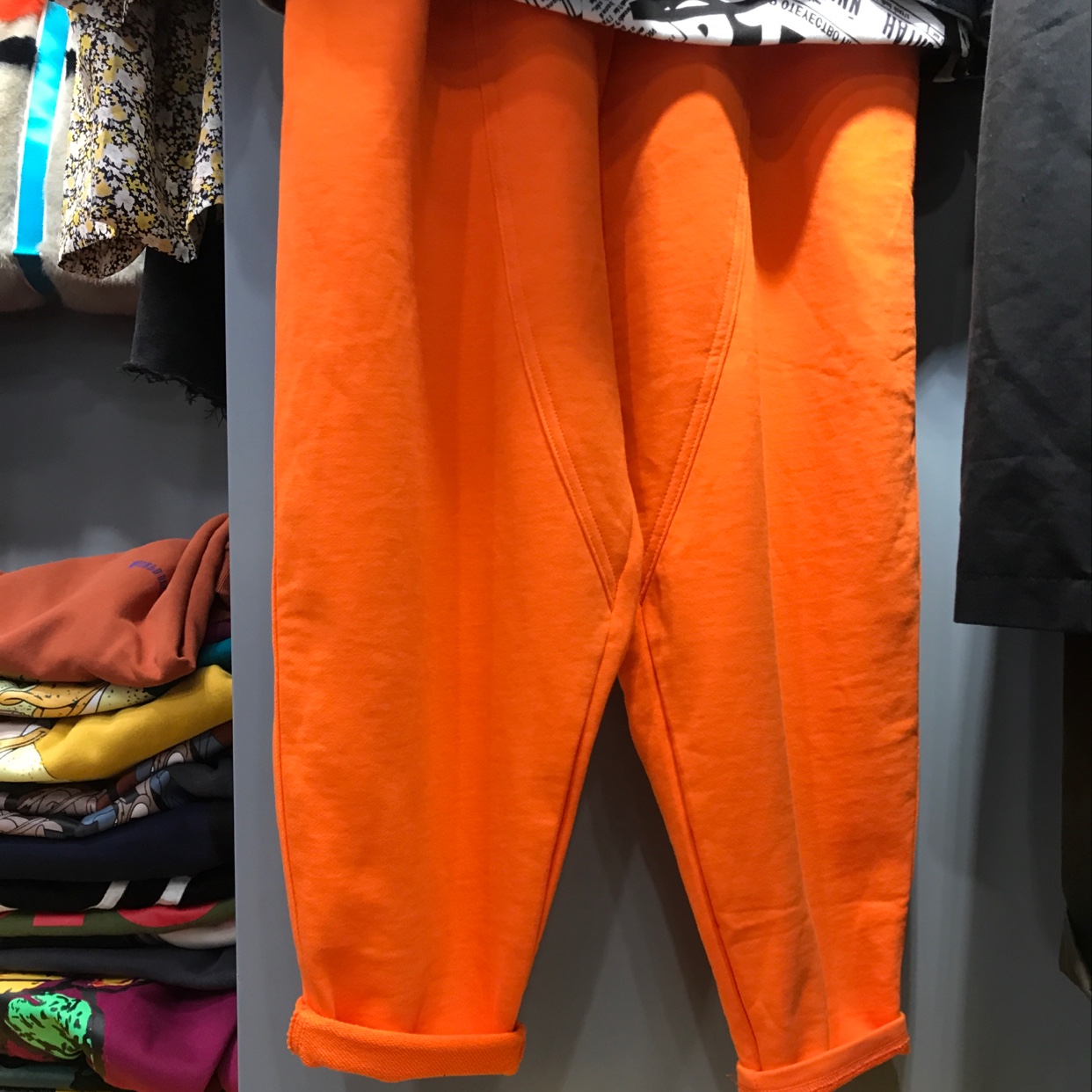 Orange Sweatpants