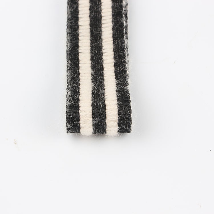 L009 毛边条纹带 韩版织带 帽子 头饰 礼盒包装详情图7