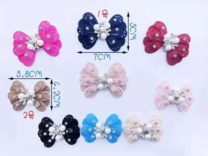 Manufacturers direct PVC soft plastic shoes flower point drill bow style thumbnail