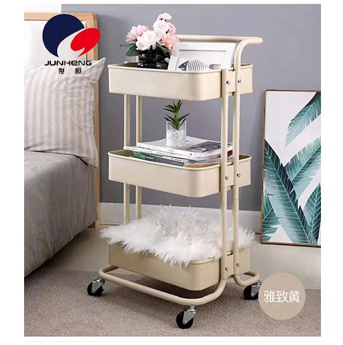 多功能简易厨房客厅置物小推车可移动置物美容美发收纳小推车