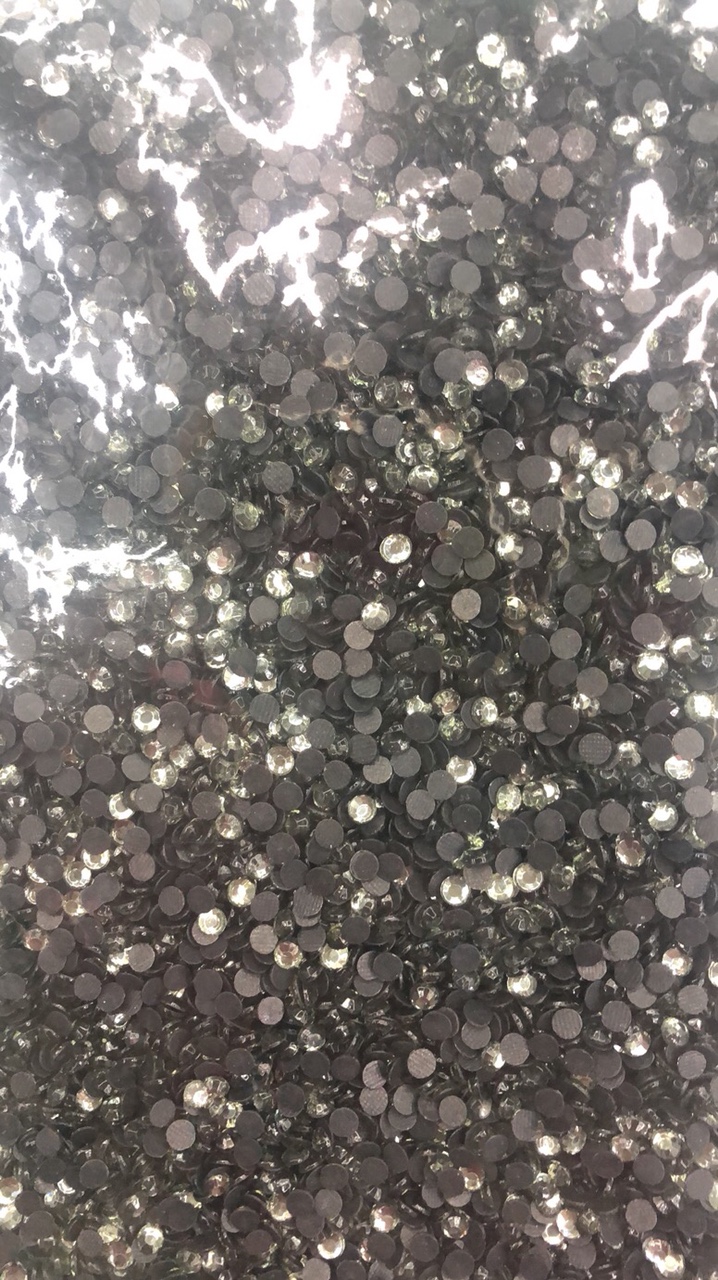 Clear Grey Number Six