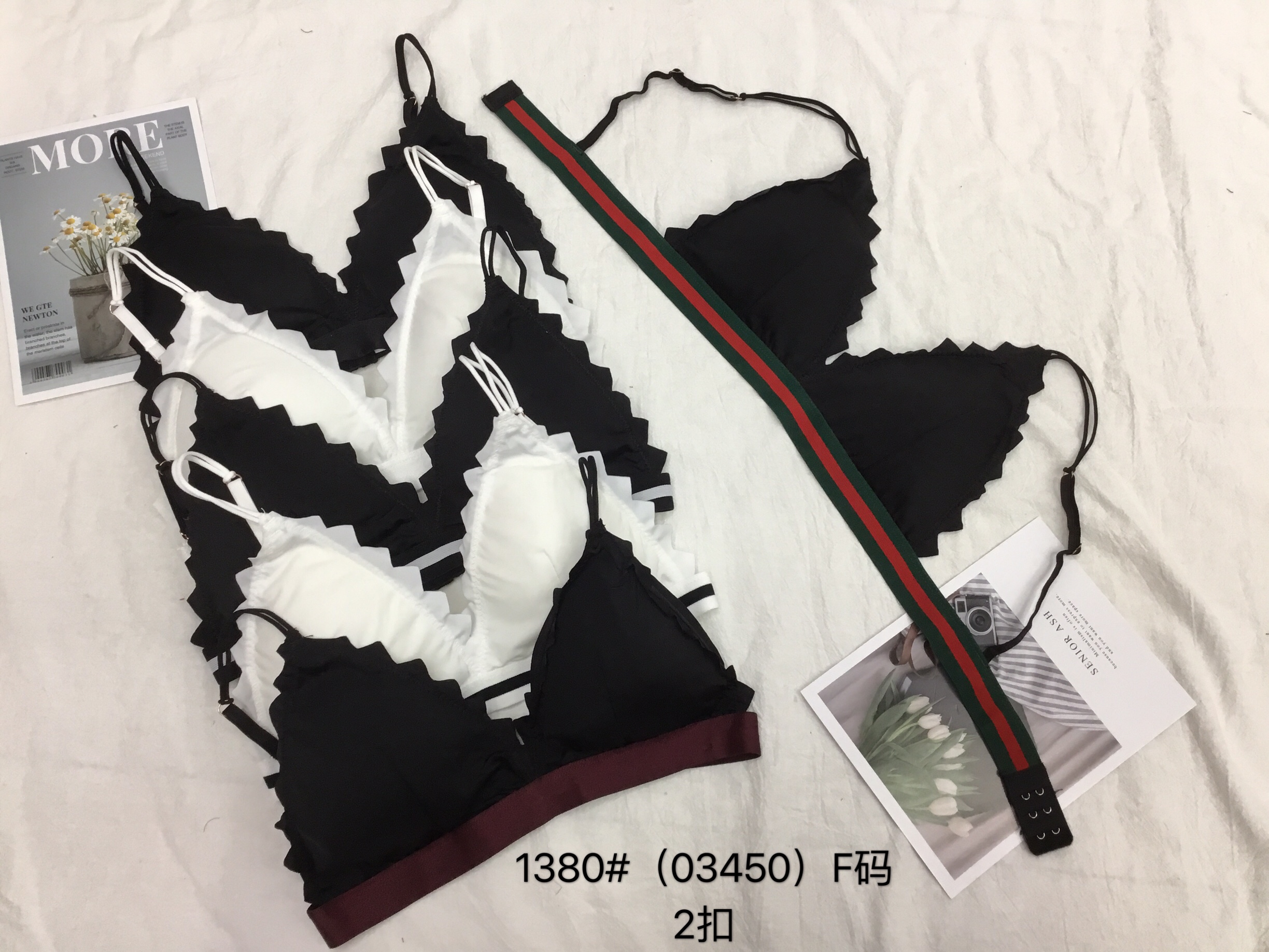 内衣女薄款聚拢收副乳防下垂调整型文胸小胸罩bra无钢圈产品图