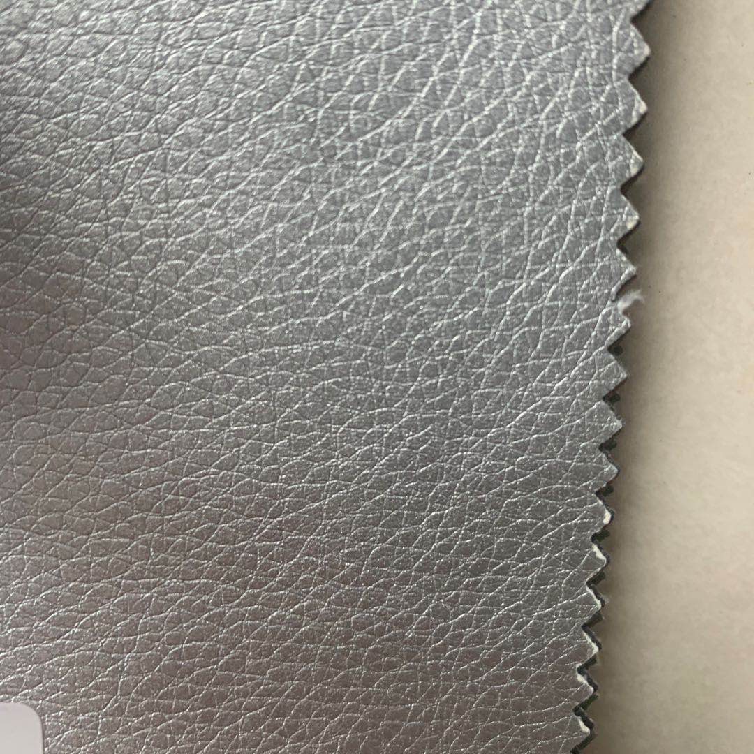 Factory direct sales of classic texture DE90 lychee pattern sofa leather, car leather, packaging materials, luggage materials PUPVC detail image 5