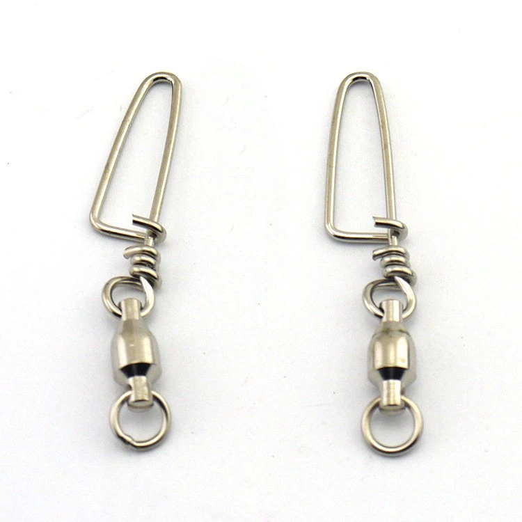 Connector, figure-eight ring, bearing, rotating ring + arc-shaped pin, fishing gear, small accessories detail image 2