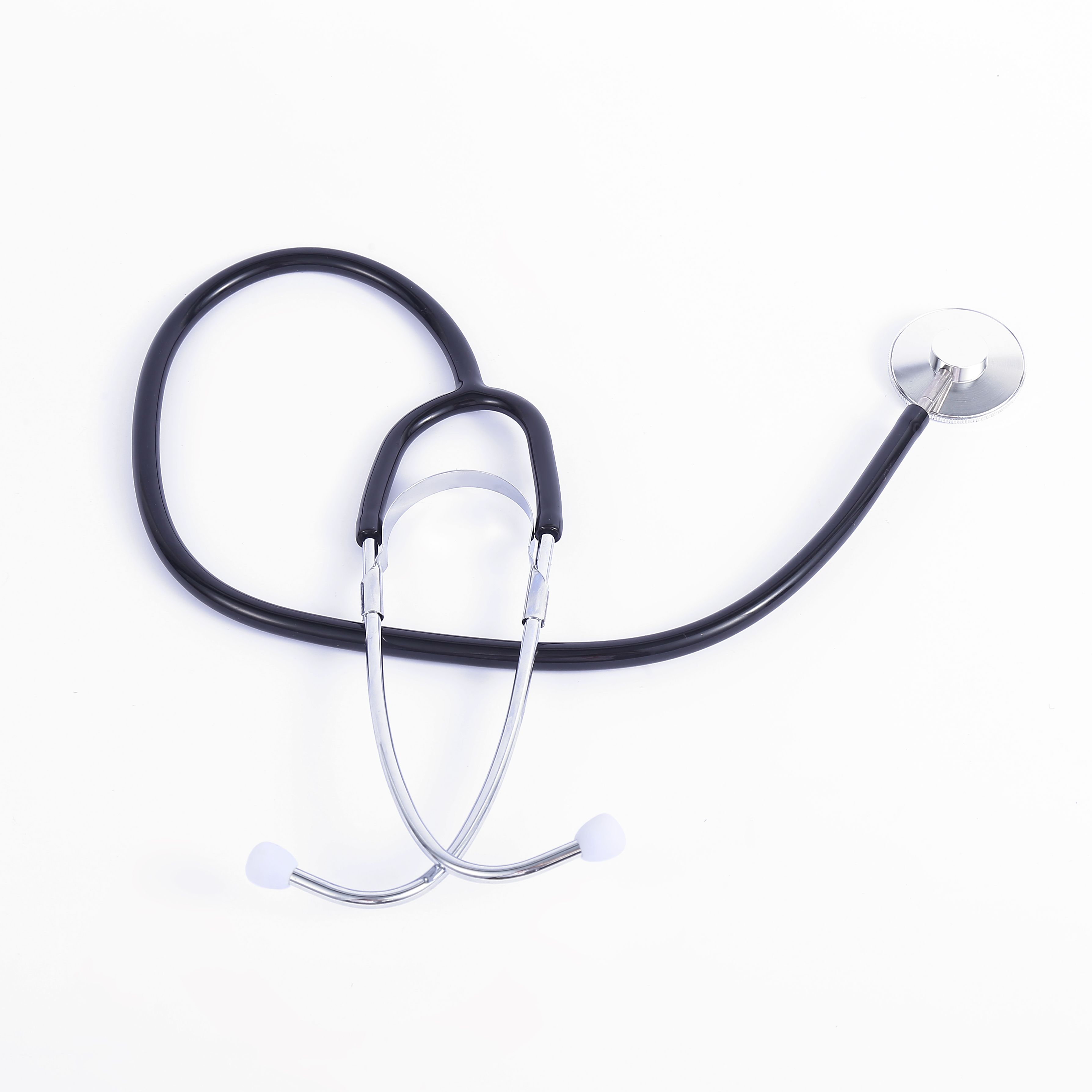 Stethoscope Foreign trade box stethoscope Medical stethoscope single-sided stethoscope Home first aid kit accessories color tube stethoscope