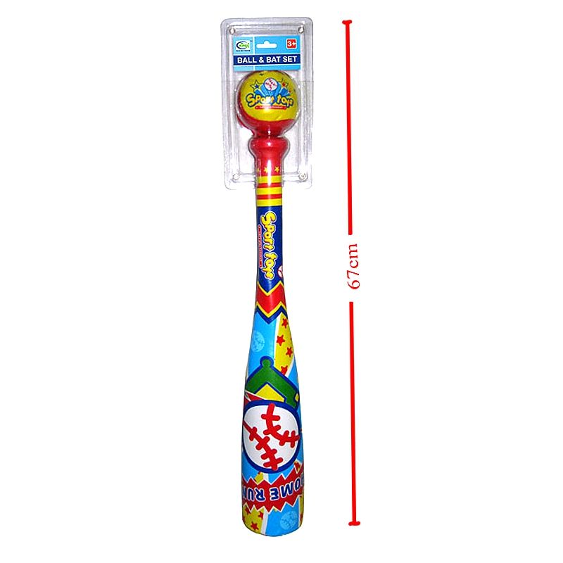 Children's baseball indoor and outdoor sports toys Leisure toys PU baseball set double suction card