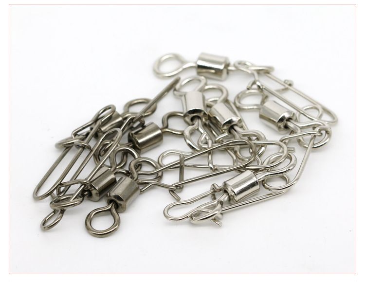 High-speed and fast fishing gear connector, figure-eight ring, figure-eight bearing, rotary ring, sub-rotary ring, reinforcing pin, small accessory Specification image