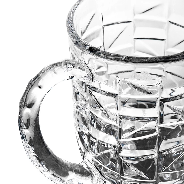 A 7-piece transparent milk coffee water bottle set details Picture