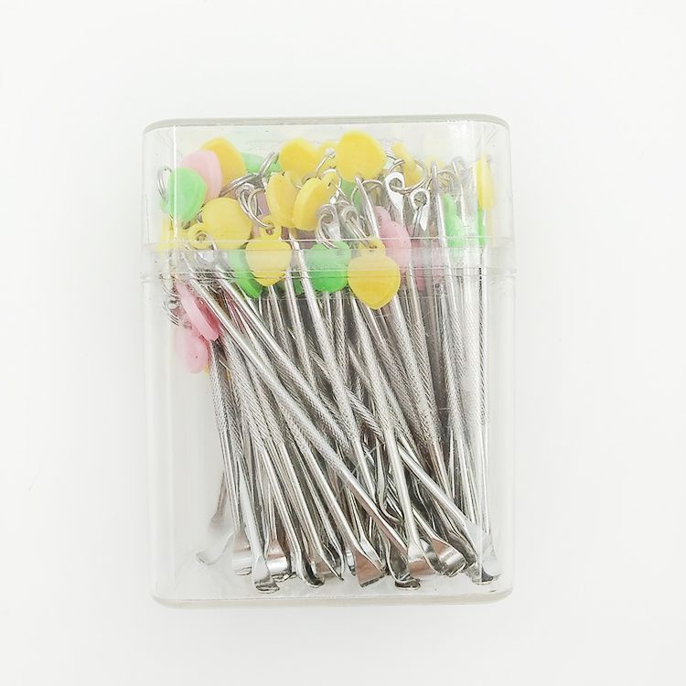 0717盒装 精美色耳勺  耳扒 耳挖 一盒100个 2元店货源图