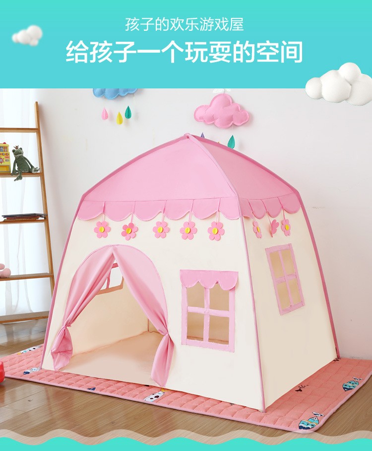 Children's tent, game house, princess tent, children's indoor tent, children's house, toy house tent detail image 4