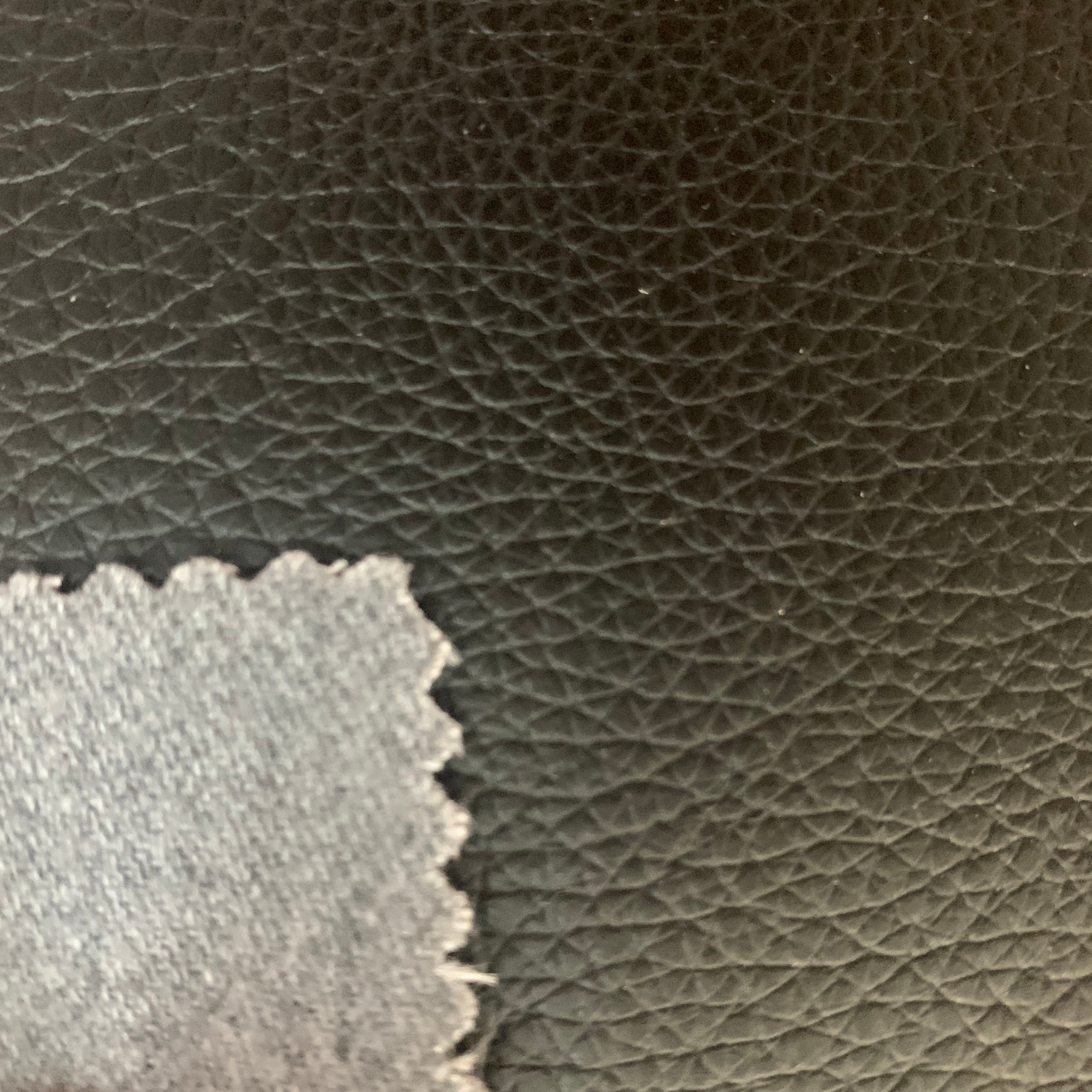 Classic embossed lychee pattern sofa leather, eco-friendly pu material furniture, car leather detail image 4