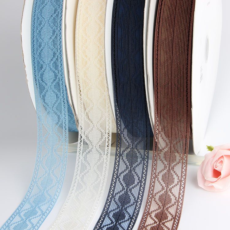 MA-12-13 经编花边织带 韩版 头饰 礼品包装产品图