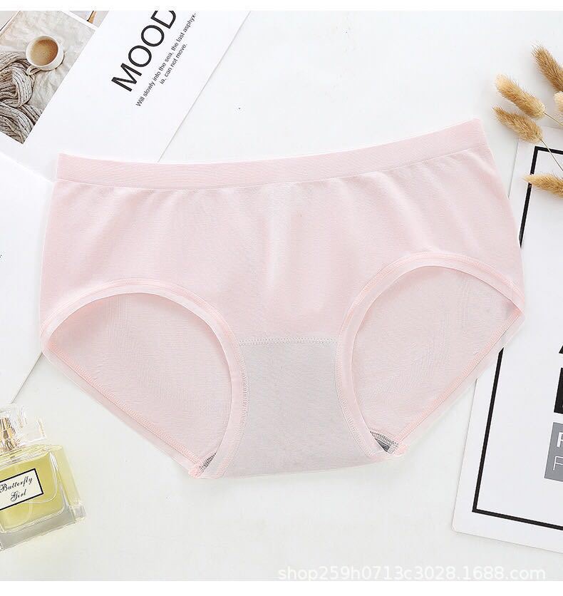 量子2代植物石墨烯抗菌女士内裤 蜂窝透气底裆导湿面膜裤盒装详情图18