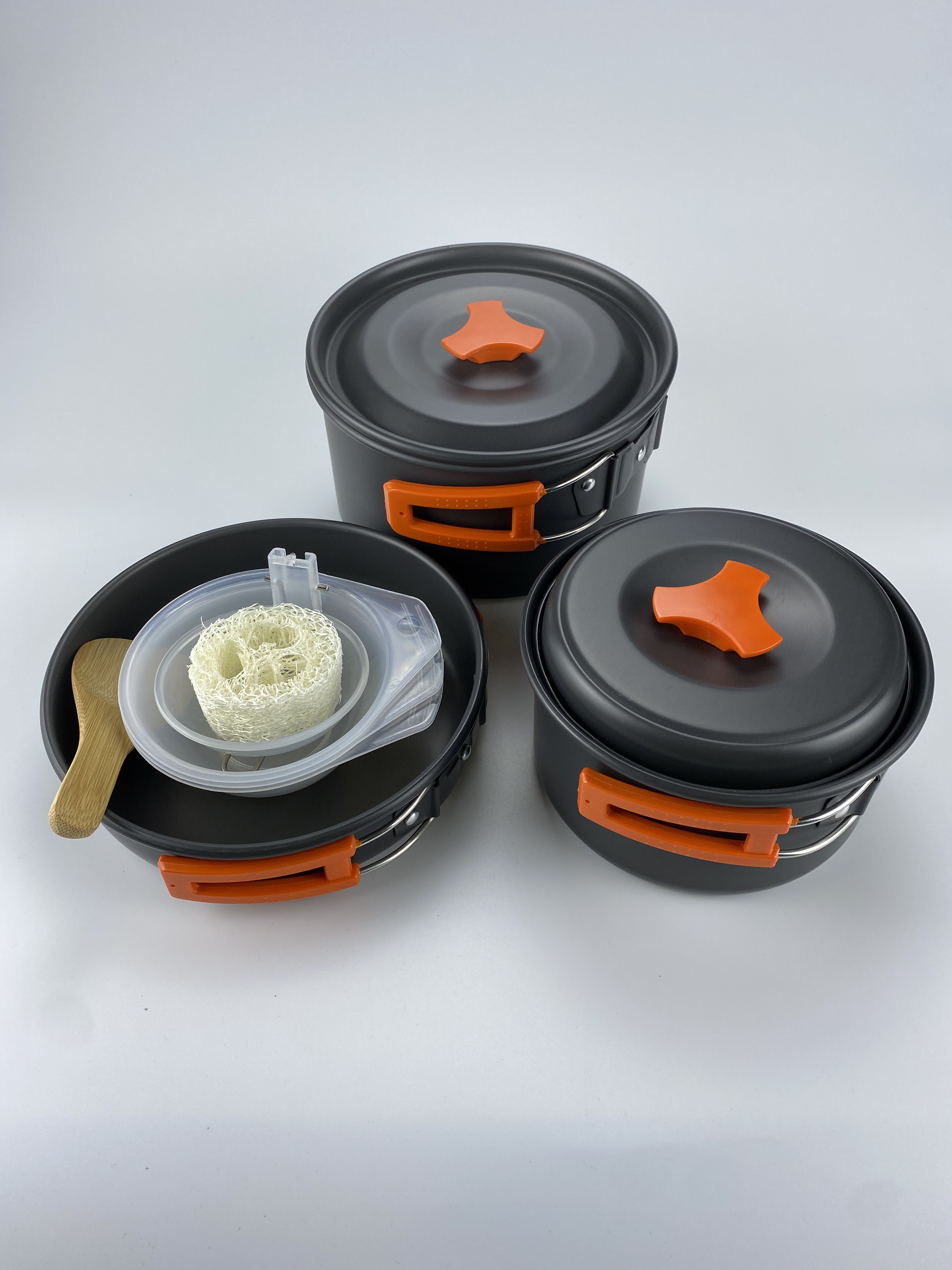 Ds300 Portable Camping Set Pot Picnic Barbecue Set Pot 2-3 People Outdoor Camping Supplies Set Pot Wholesale Specification drawing