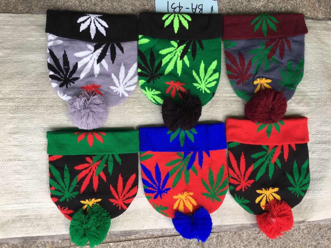 提花帽子，冬天不怕冷