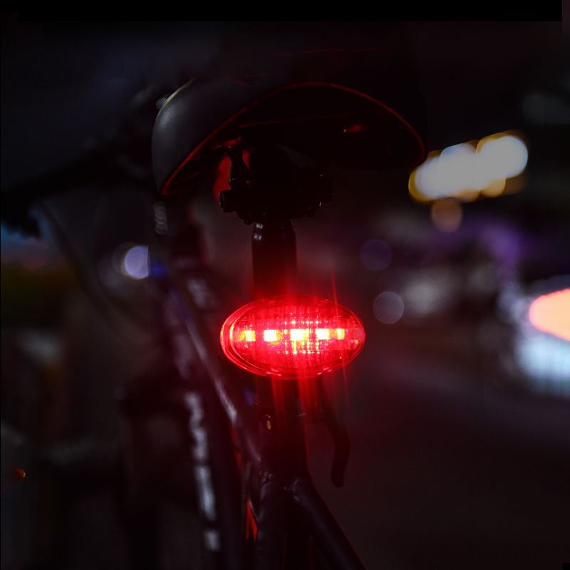 Bike flashing night riding Bike tail light Mountain bike riding night riding bike flashing bike light warning after reflective night riding light