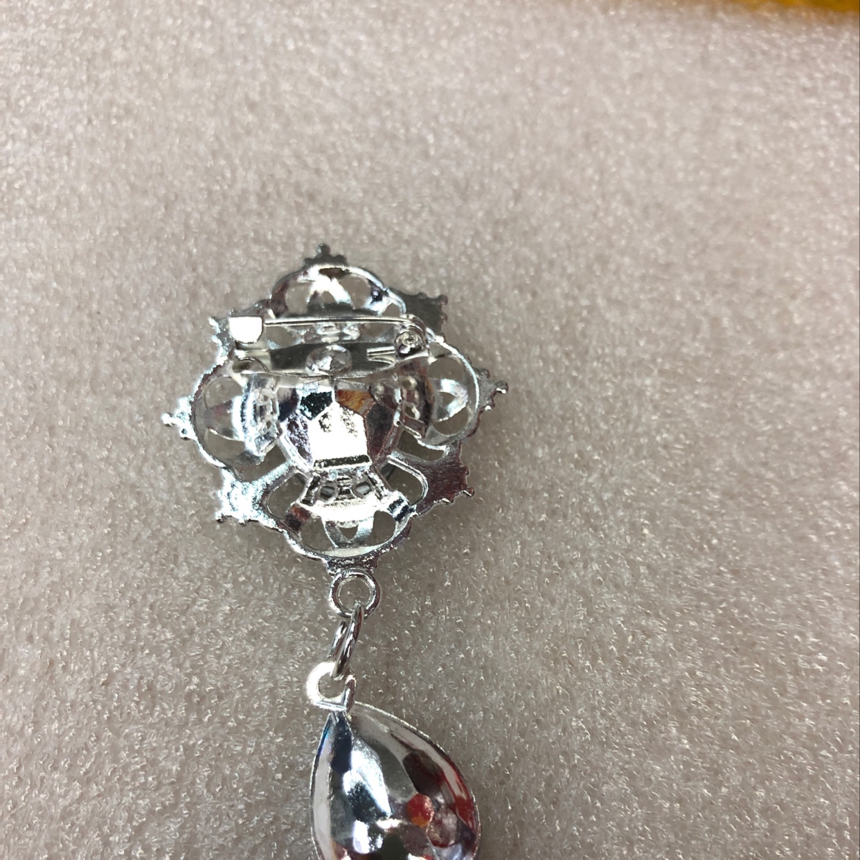 玻璃挂坠胸针详情图7