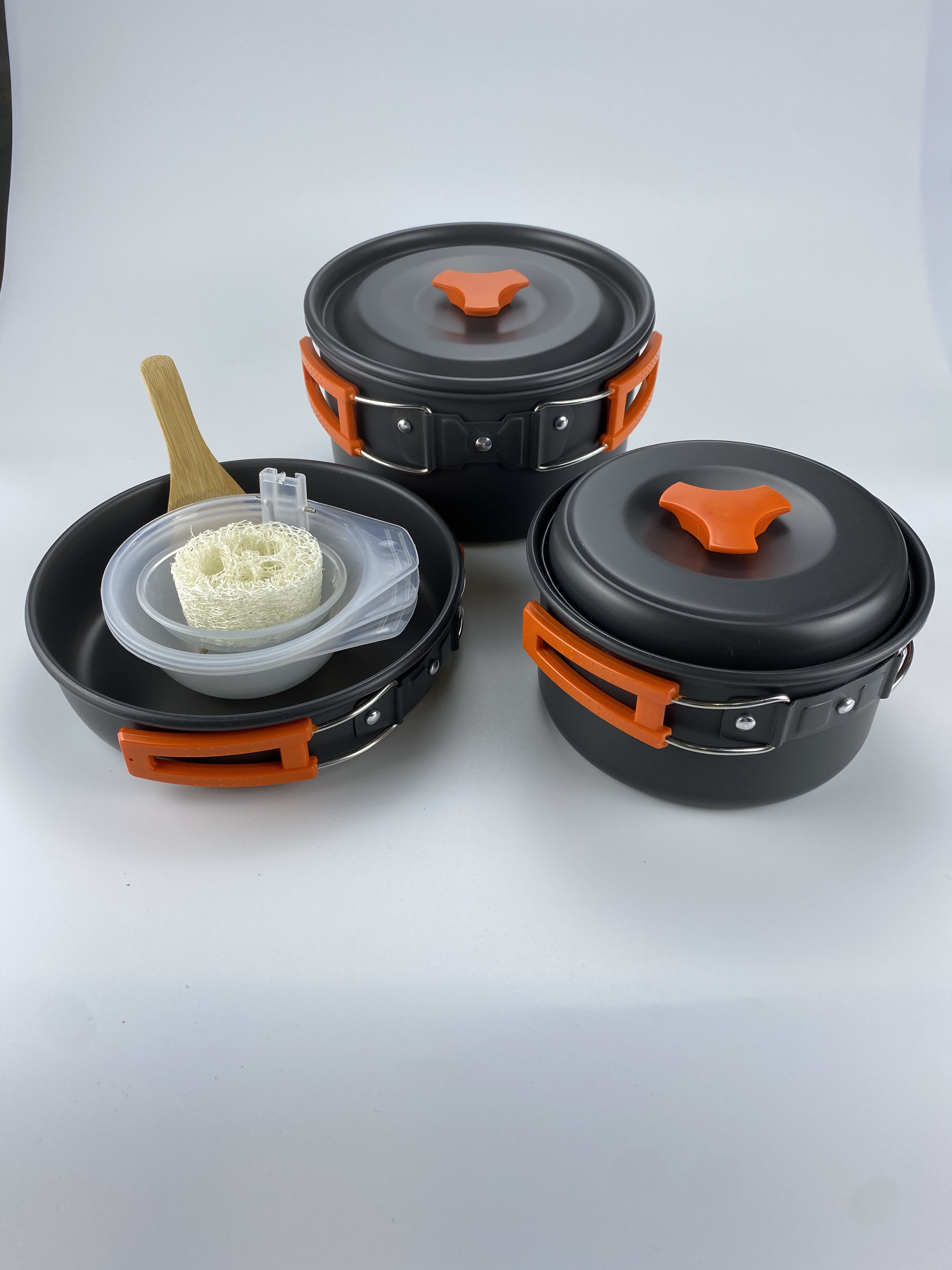Ds300 Portable Camping Set Pot Picnic Barbecue Set Pot 2-3 People Outdoor Camping Supplies Set Pot Wholesale undefined