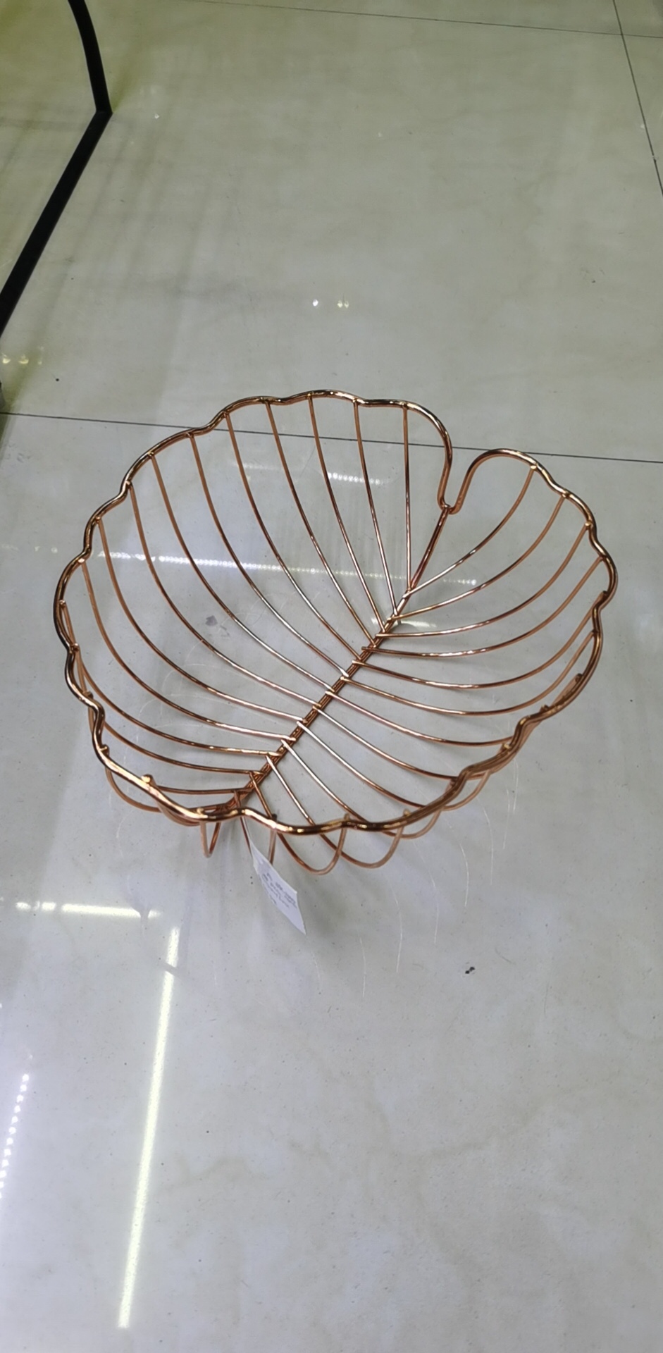 玫瑰金果篮