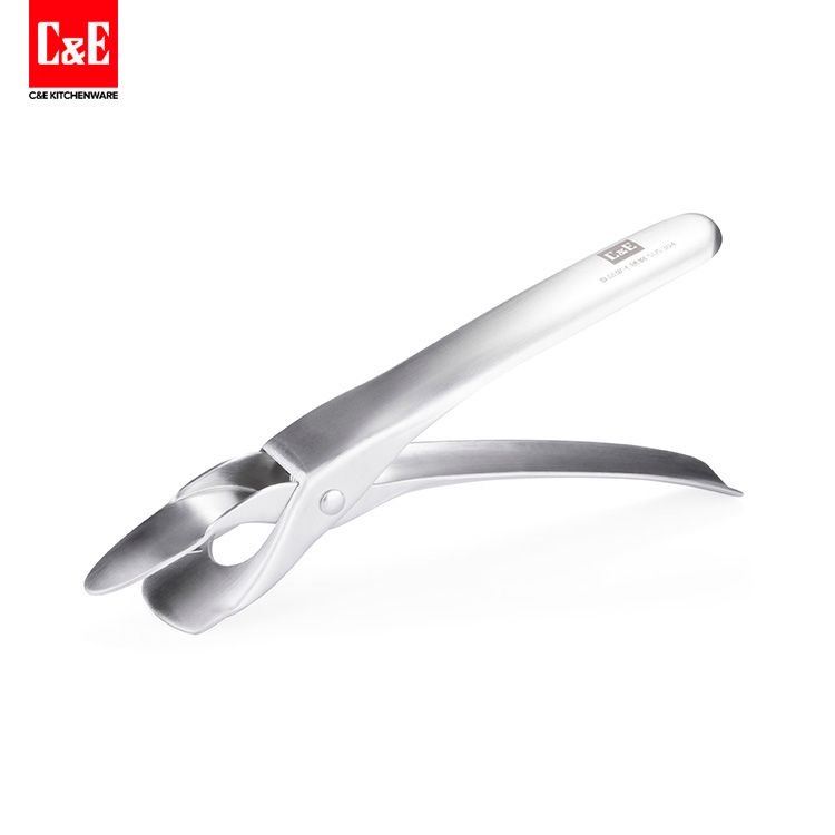 创艺厨具304不锈钢防烫夹取碗夹硅胶防滑夹菜盘子蒸锅夹  夹子 不锈钢 防烫夹